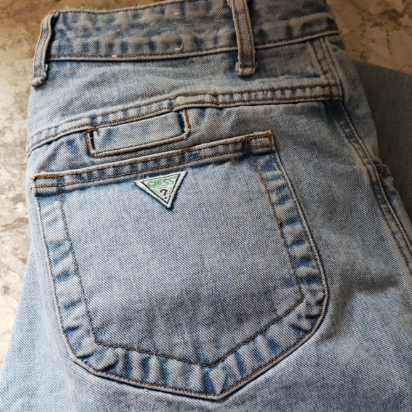 Vintage Button Fly Guess Jeans 34" - Picture 2 of 15